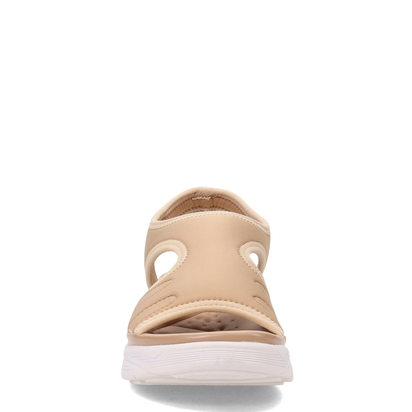 Peltz Shoes Women's Flexus Marshmello Sandal Beige MARSHMELLO-BGE