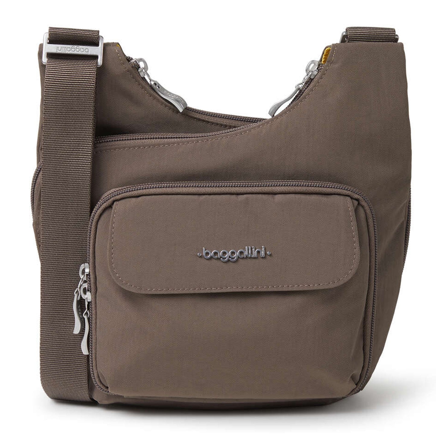 Peltz Shoes Women's Baggallini Criss Cross Bag PORTOBELLO MCC570-PORTOBEL