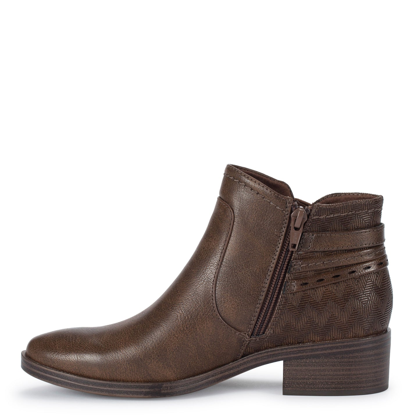 Peltz Shoes Women's Baretraps Medley Boot BROWN MEDLEY-DKBRN