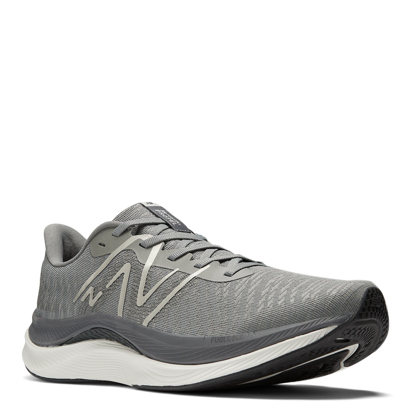 Peltz Shoes Men's New Balance FuelCell Propel v4 Running Shoe Grey Tonal MFCPRCG4