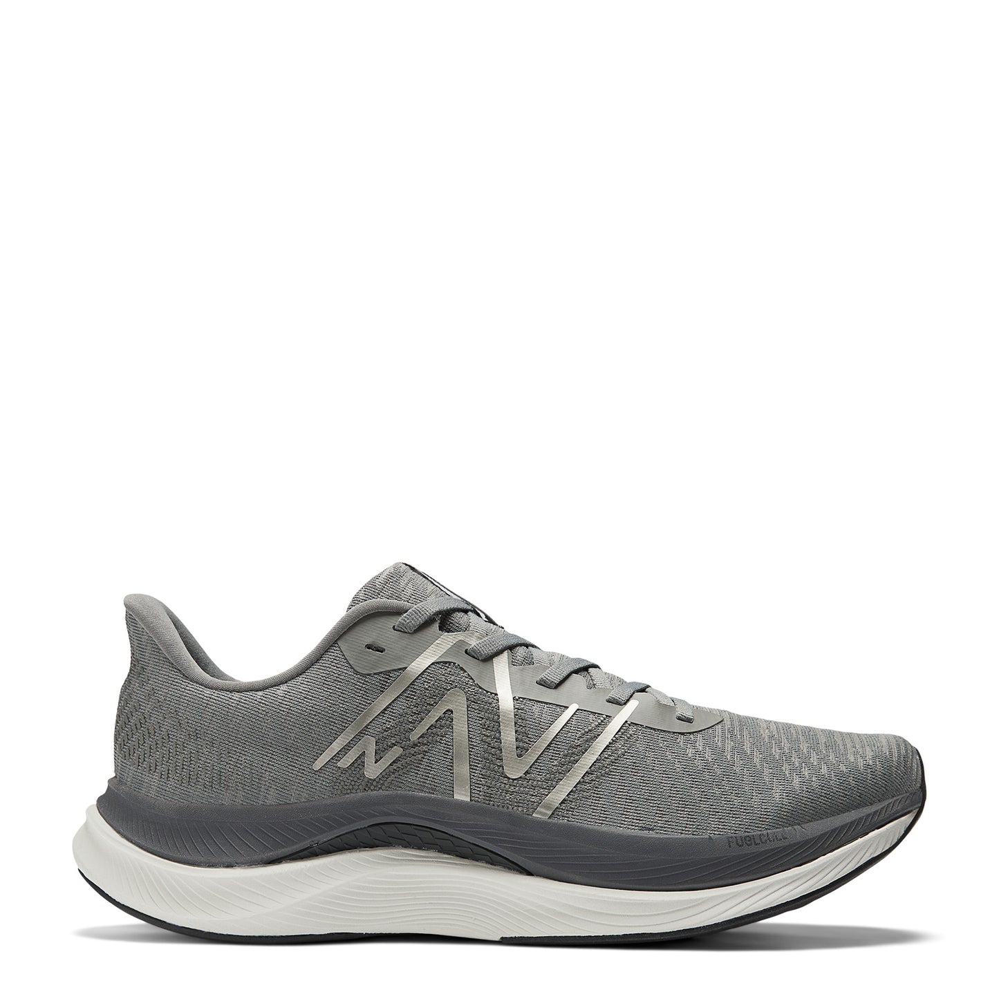 Peltz Shoes Men's New Balance FuelCell Propel v4 Running Shoe Grey Tonal MFCPRCG4