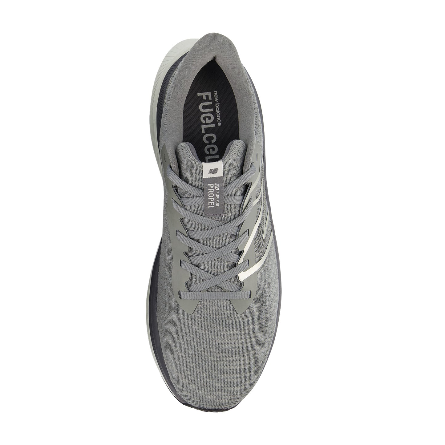 Peltz Shoes Men's New Balance FuelCell Propel v4 Running Shoe Grey Tonal MFCPRCG4