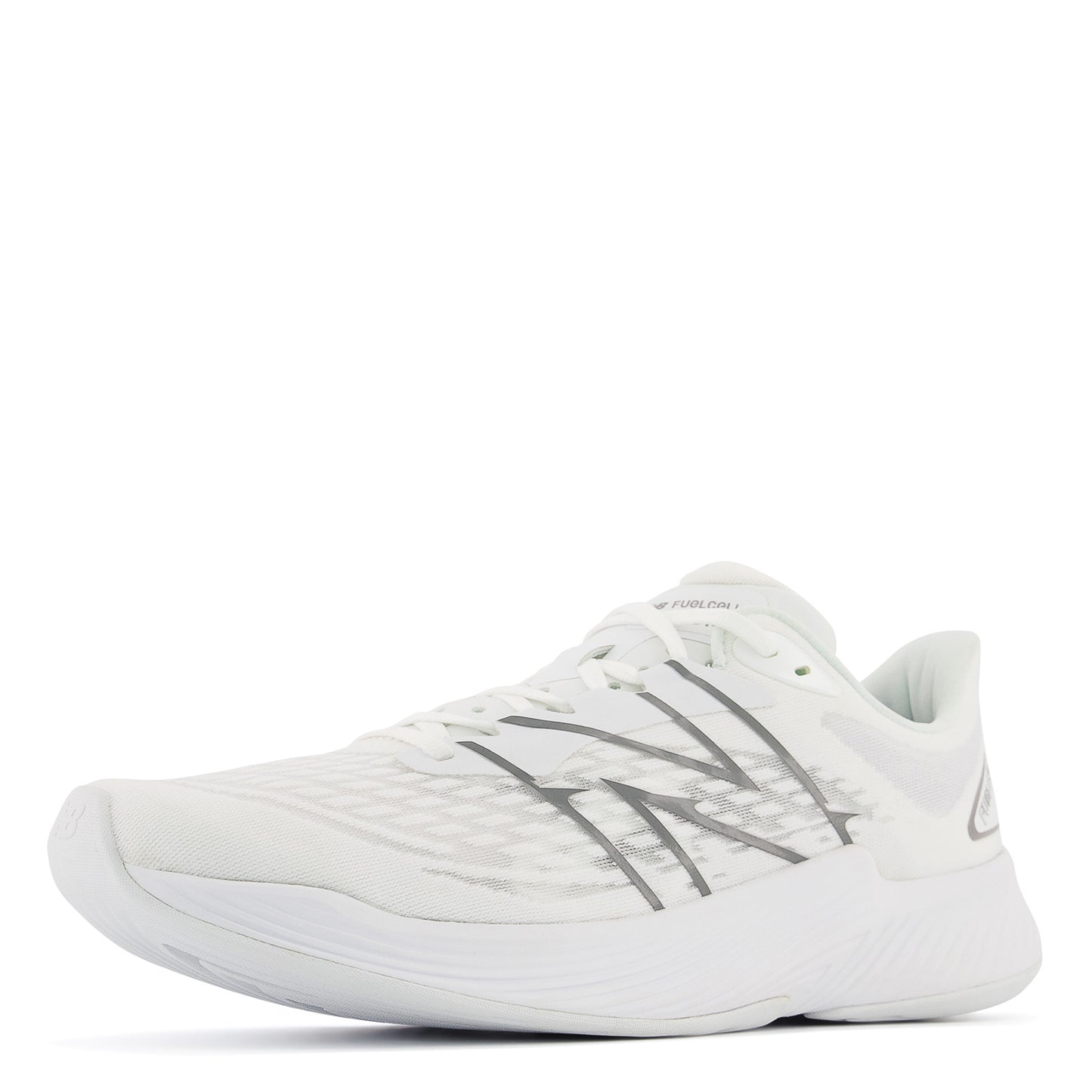 Peltz Shoes Men's New Balance FuelCell Prism V2 Running Shoe WHITE MFCPZCW2