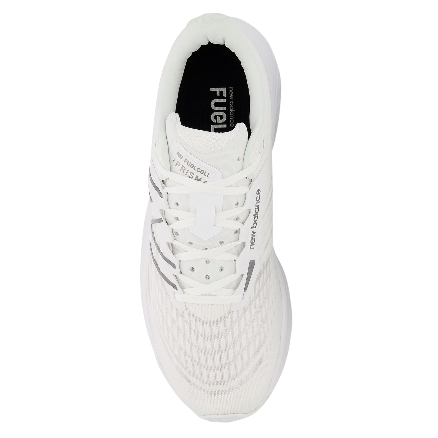 Peltz Shoes Men's New Balance FuelCell Prism V2 Running Shoe WHITE MFCPZCW2