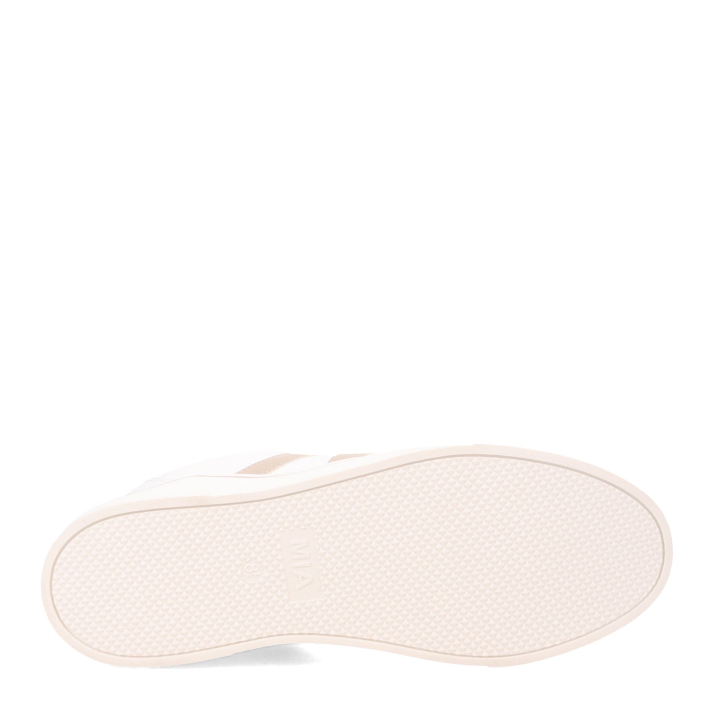 Peltz Shoes Women's MIA Alta Sneaker White/Cement MH-1190-WHITE