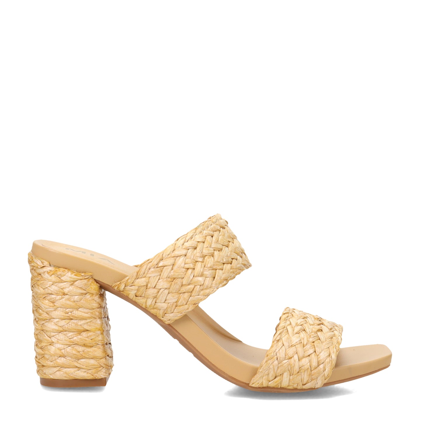 Peltz Shoes Women's MIA Felicity Sandal Natural MH1665-NATURAL