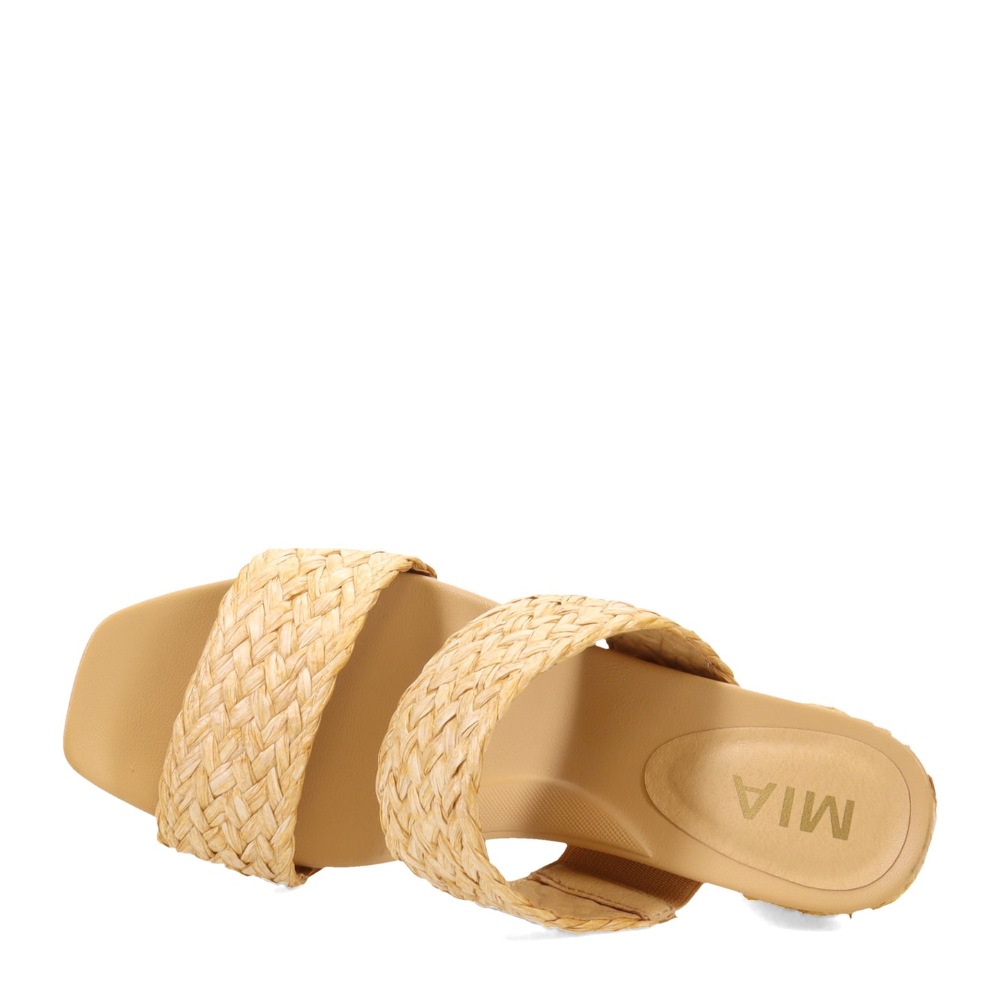 Peltz Shoes Women's MIA Felicity Sandal Natural MH1665-NATURAL