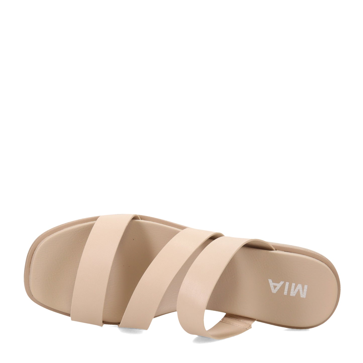 Peltz Shoes Women's MIA Keona Sandal Beige MH1829-BEIGE