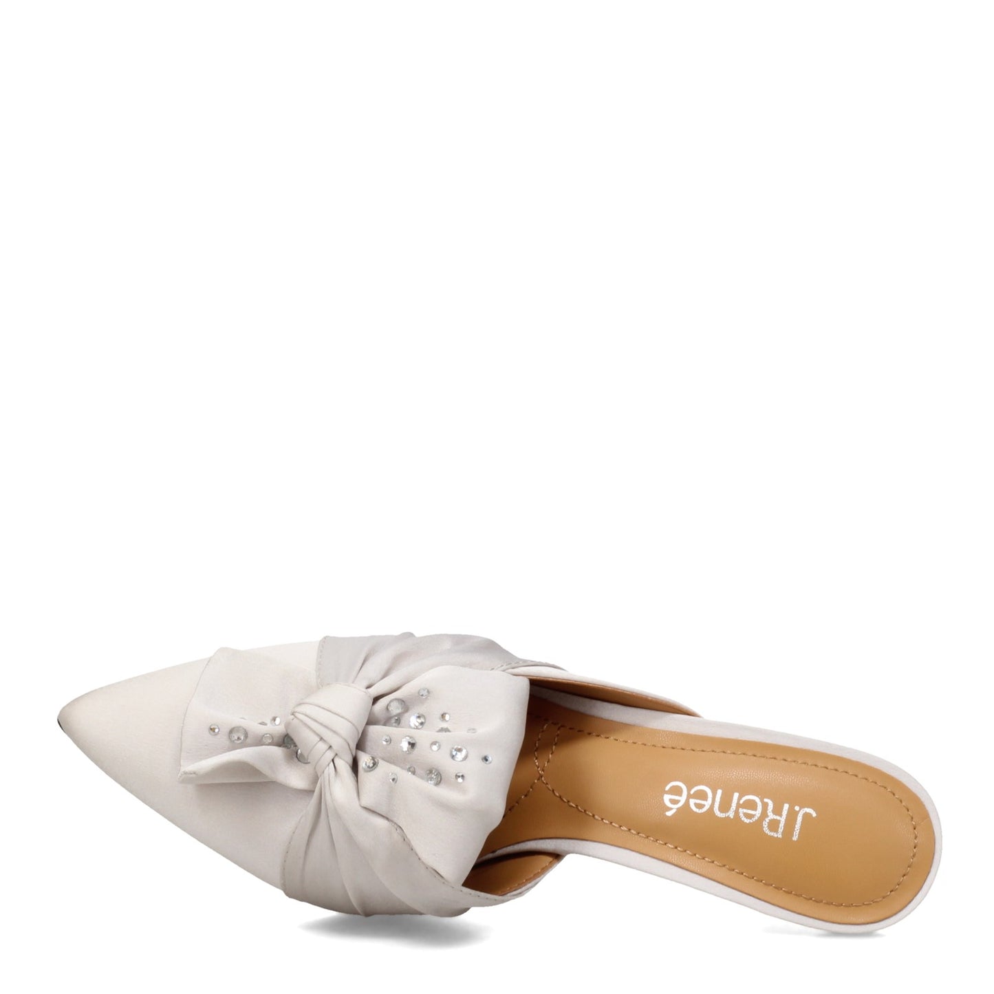 Peltz Shoes Women's J Renee Mianna Slide Gray MIANNA-GRAY