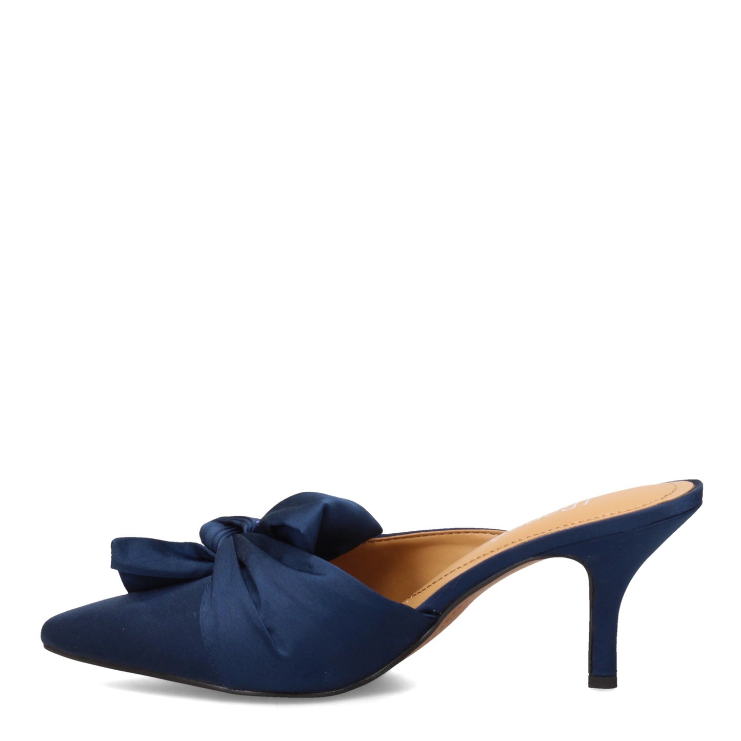 Peltz Shoes Women's J Renee Mianna Slide Navy MIANNA-NAVY