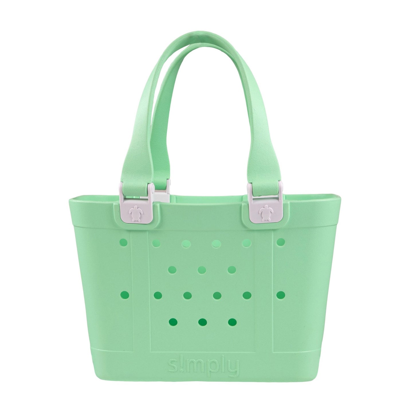 Peltz Shoes Simply Southern Mini Tote Bag Lime MINI TOTE LIME