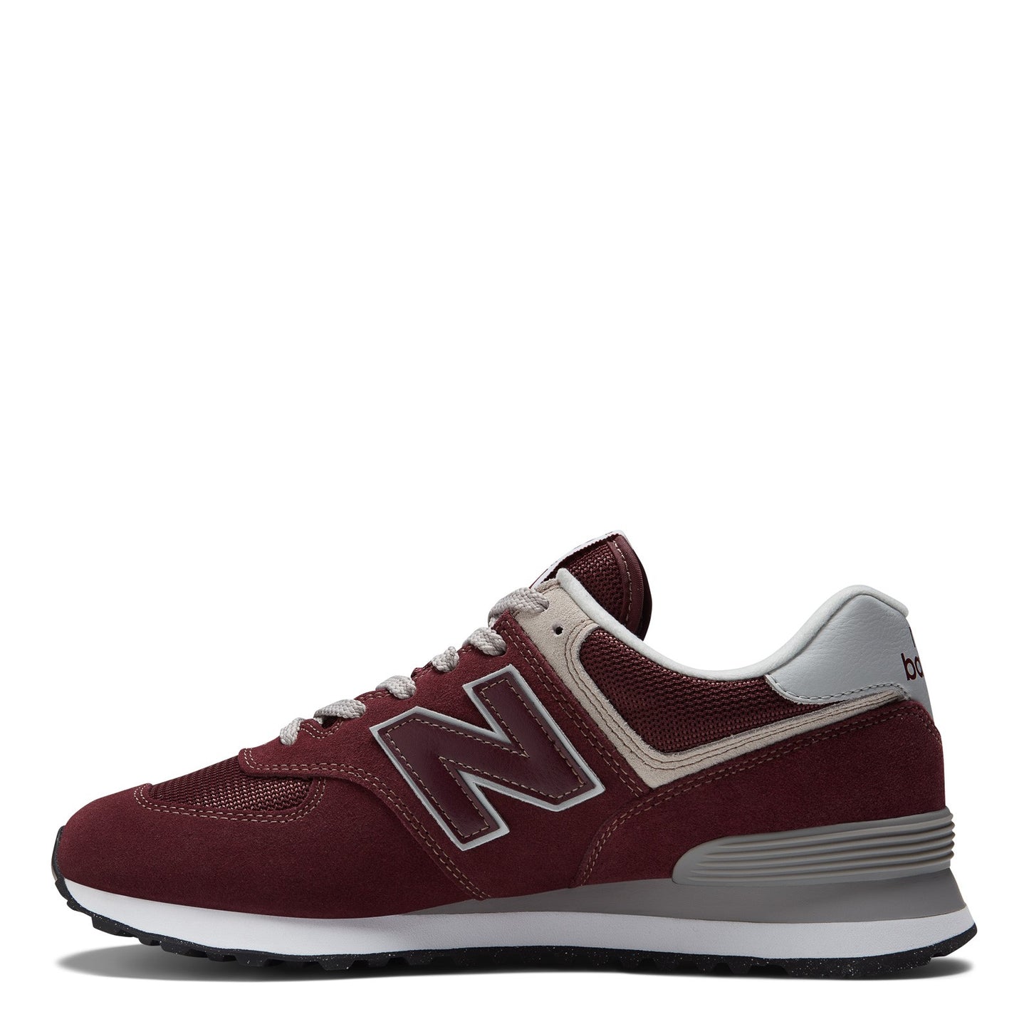 Peltz Shoes Men's New Balance 574v3 Sneaker BURGUNDY ML574EVM