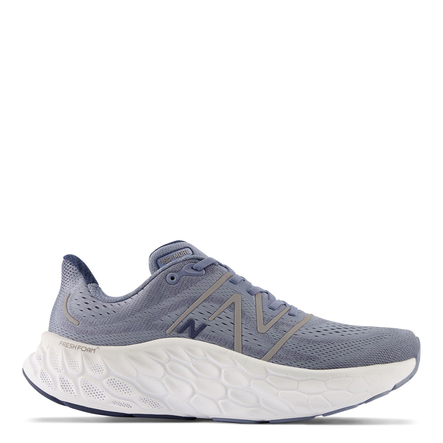 Peltz Shoes Men's New Balance Fresh Foam More v4 Running Shoe GRAY MMORAG4