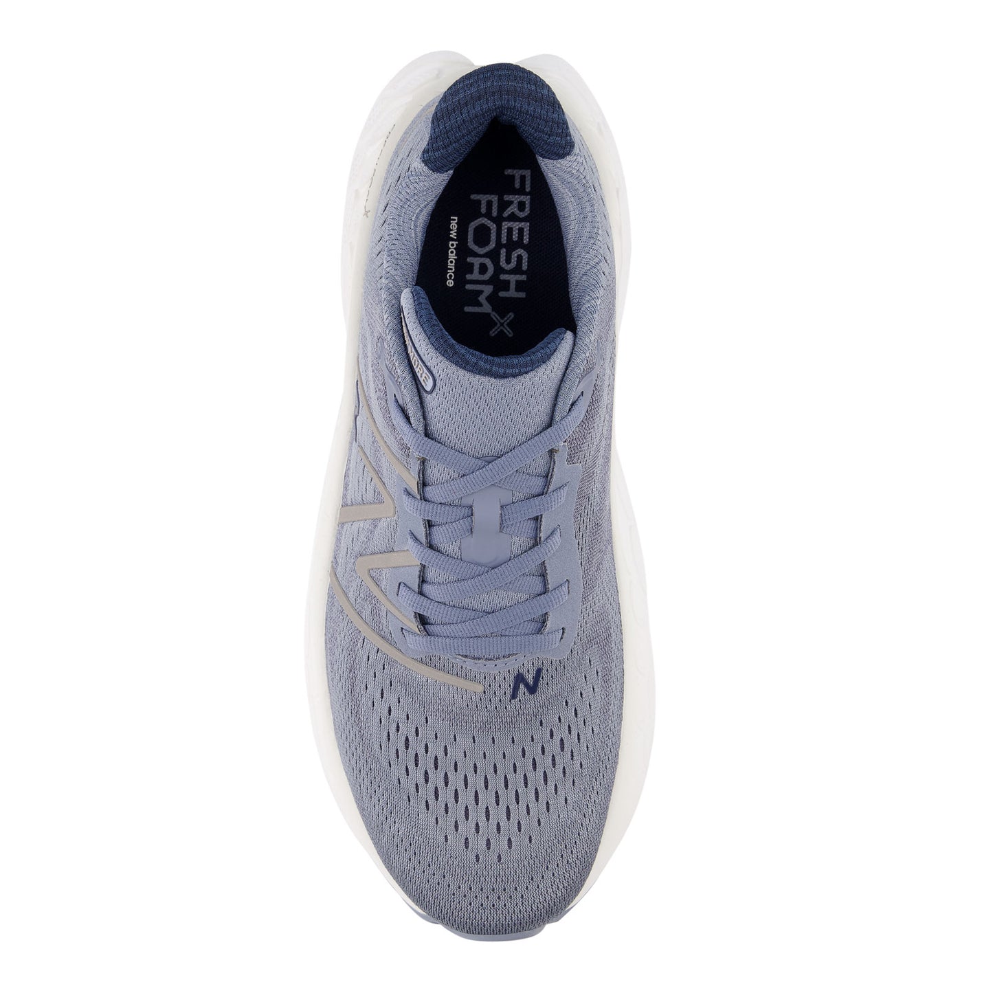 Peltz Shoes Men's New Balance Fresh Foam More v4 Running Shoe GRAY MMORAG4