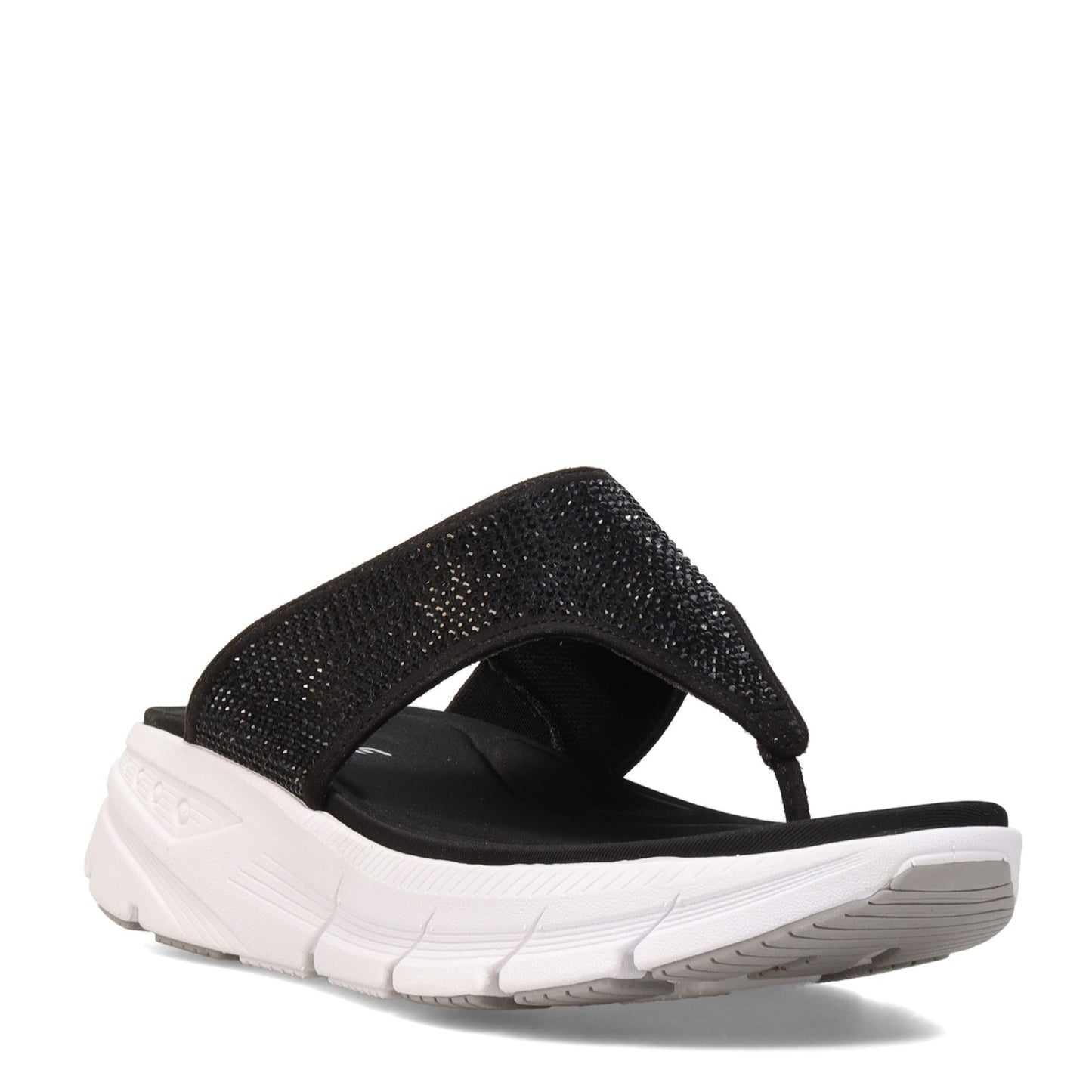 Peltz Shoes Women's Easy Spirit Moon Emove Sandal BLACK MOON2-BLK01