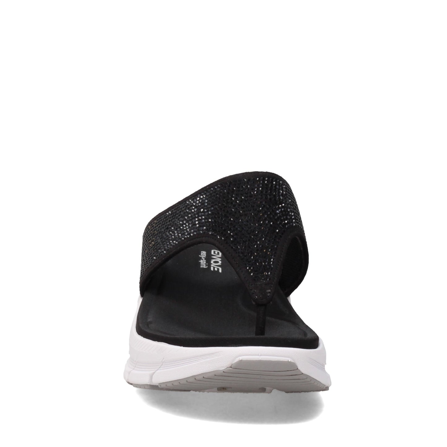 Peltz Shoes Women's Easy Spirit Moon Emove Sandal BLACK MOON2-BLK01