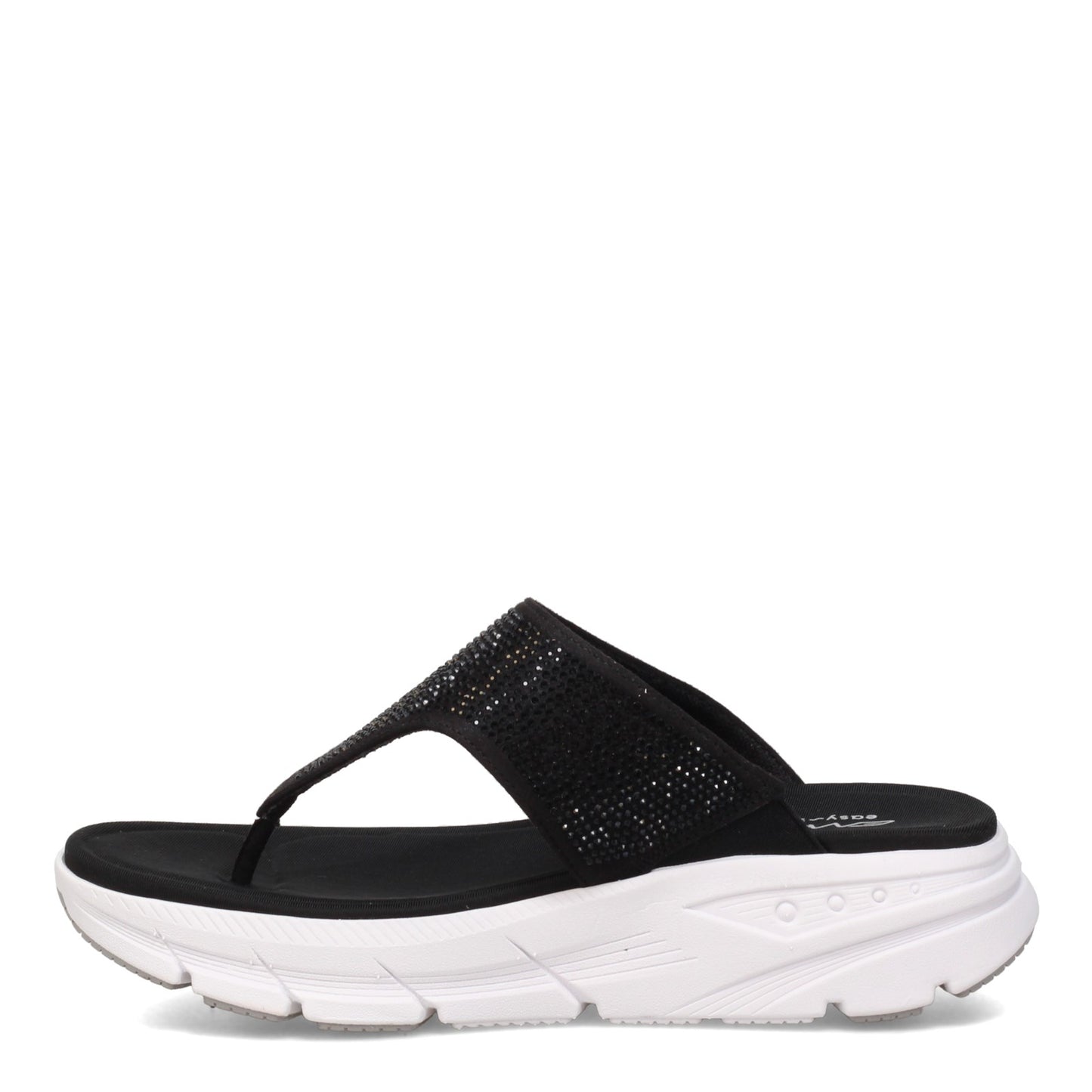 Peltz Shoes Women's Easy Spirit Moon Emove Sandal BLACK MOON2-BLK01