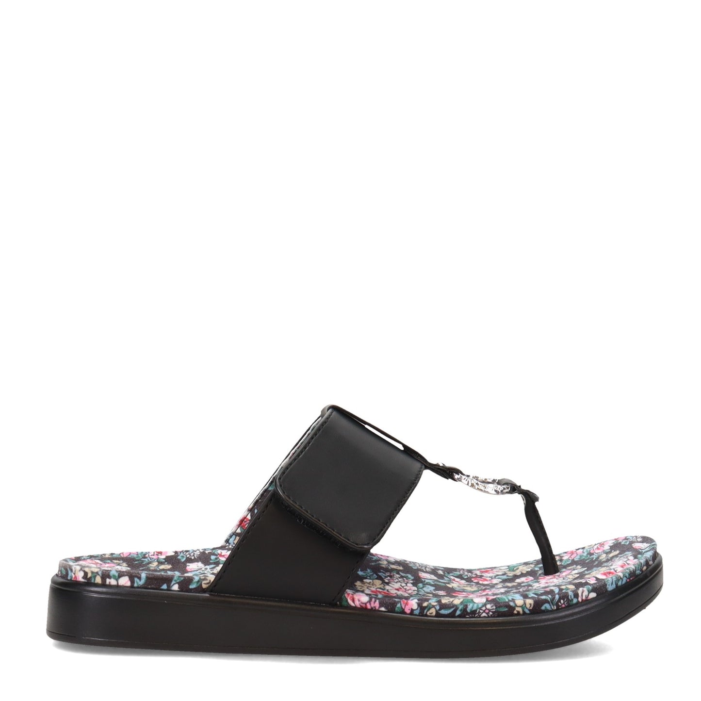 Peltz Shoes Women's Alegria Moxi Sandal Black MOX-7541