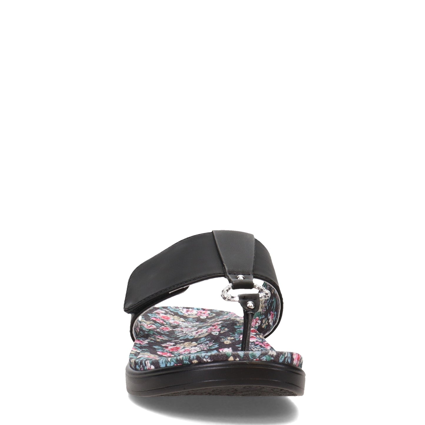 Peltz Shoes Women's Alegria Moxi Sandal Black MOX-7541