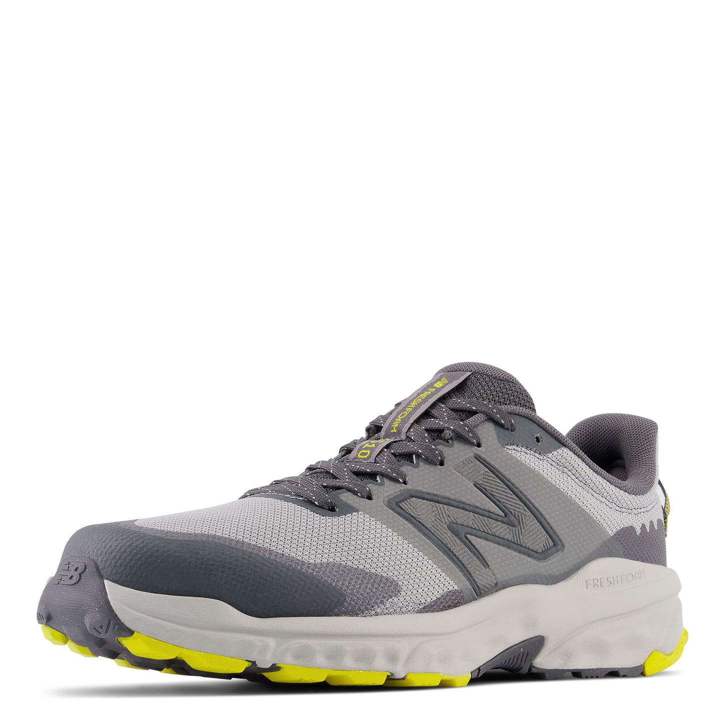 Peltz Shoes Men's New Balance 510v6 Trail Running Shoe RAINCLOUD/MAGNET/TRUE YELLOW MT510LY6