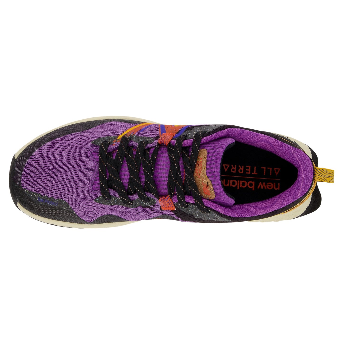 Peltz Shoes Men's New Balance Fresh Foam X Hierro v7 Trail Running Shoe PURPLE MTHIERM7
