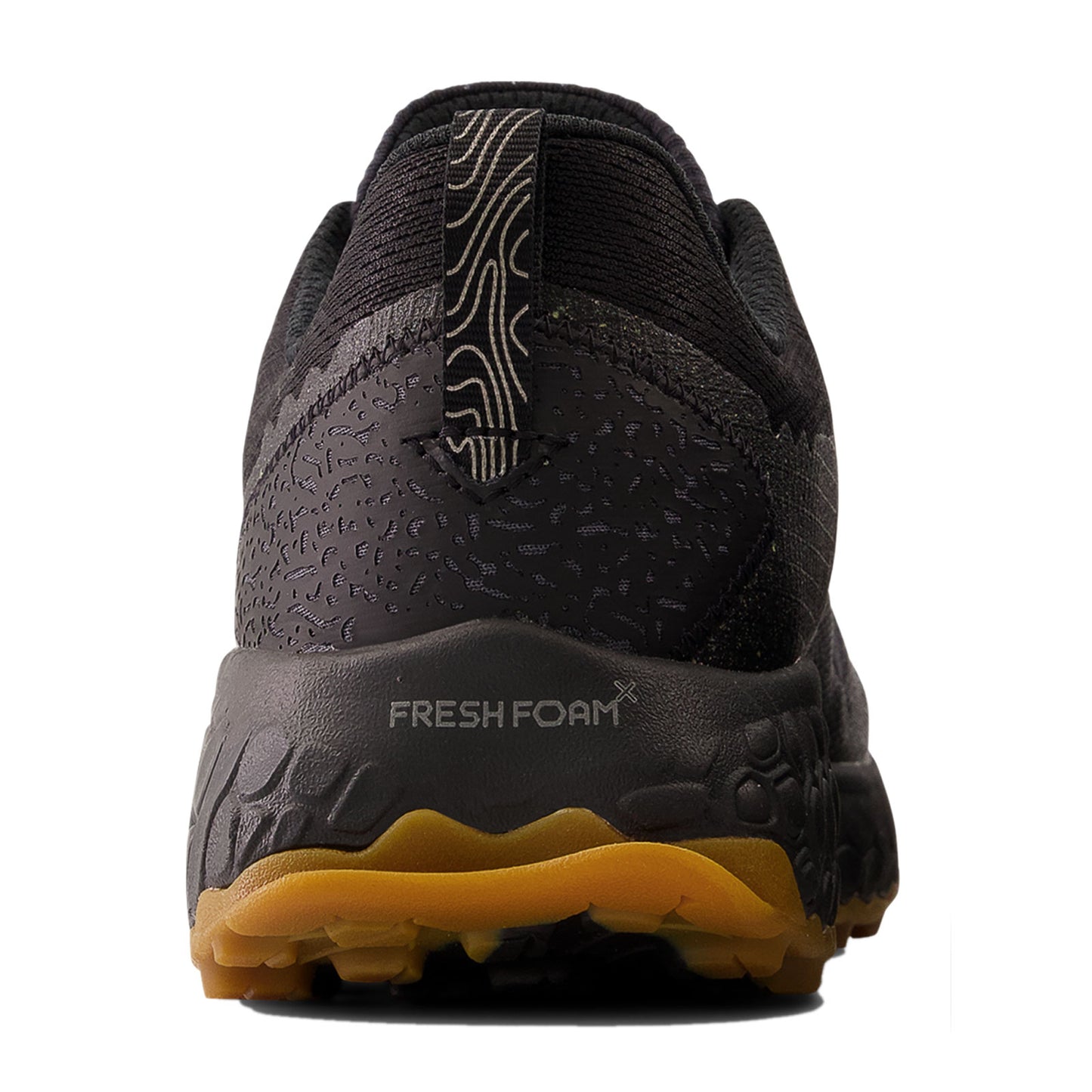 Peltz Shoes Men's New Balance Fresh Foam X Hierro v7 Trail Running Shoe BLACK MTHIERZ7