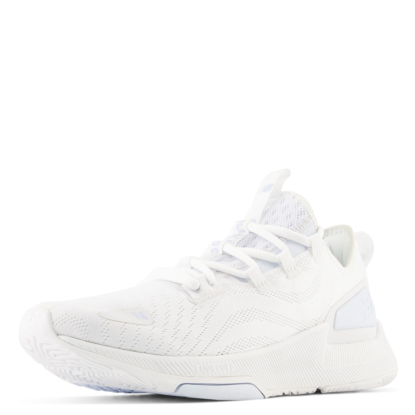 Peltz Shoes Men's New Balance FuelCell Trainer v2 Sneaker WHITE/ICE MXM100W2