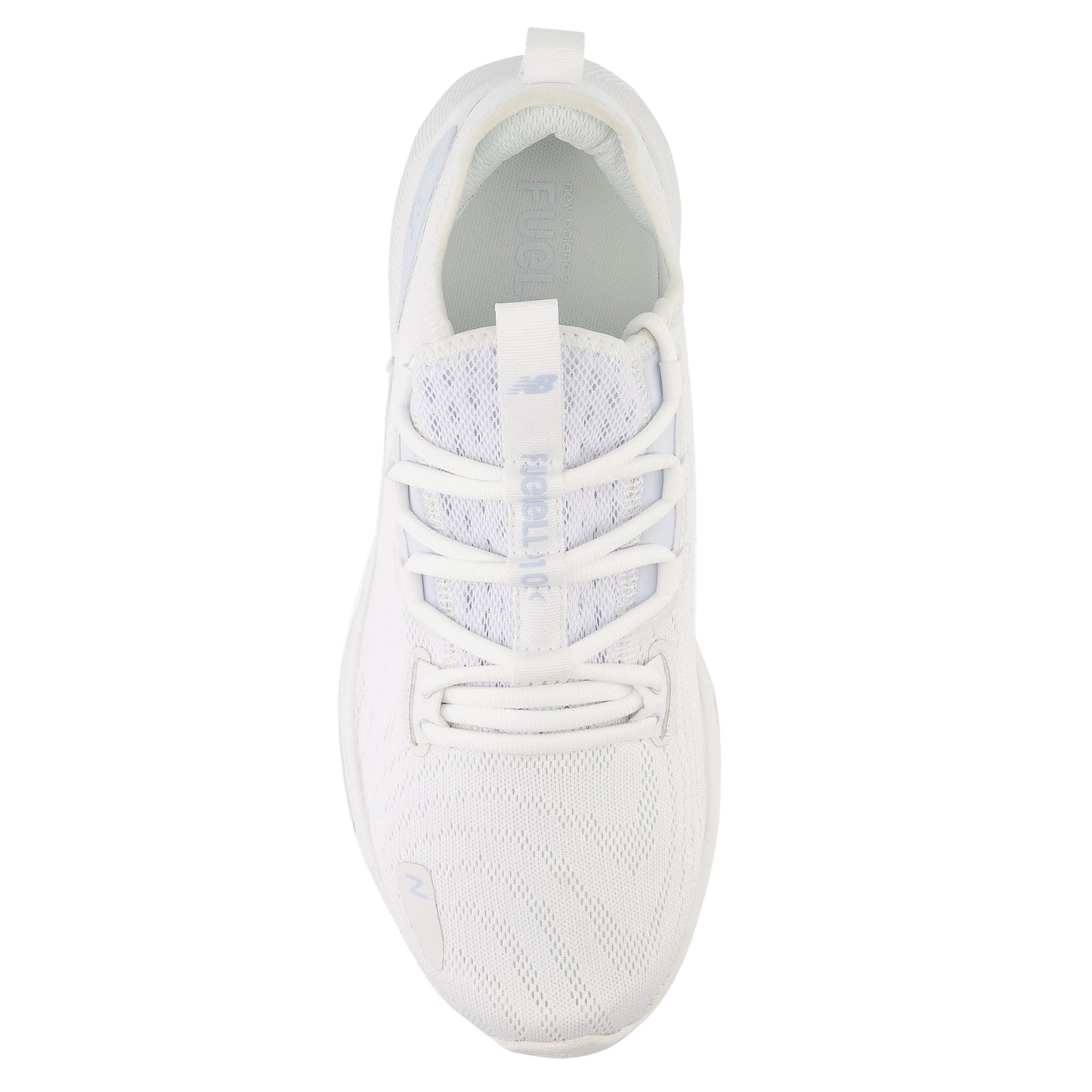 Peltz Shoes Men's New Balance FuelCell Trainer v2 Sneaker WHITE/ICE MXM100W2