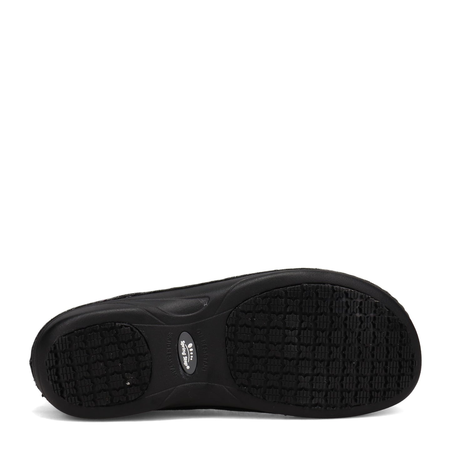 Peltz Shoes Women's Spring Step Manila Clog Black Multi MANILA-GALTIC