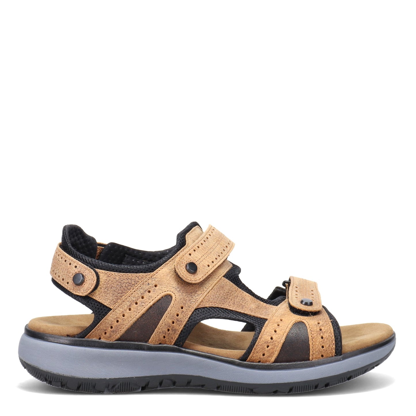Peltz Shoes Men's SAS Maverick Sandal BROWN MAVERICK STA