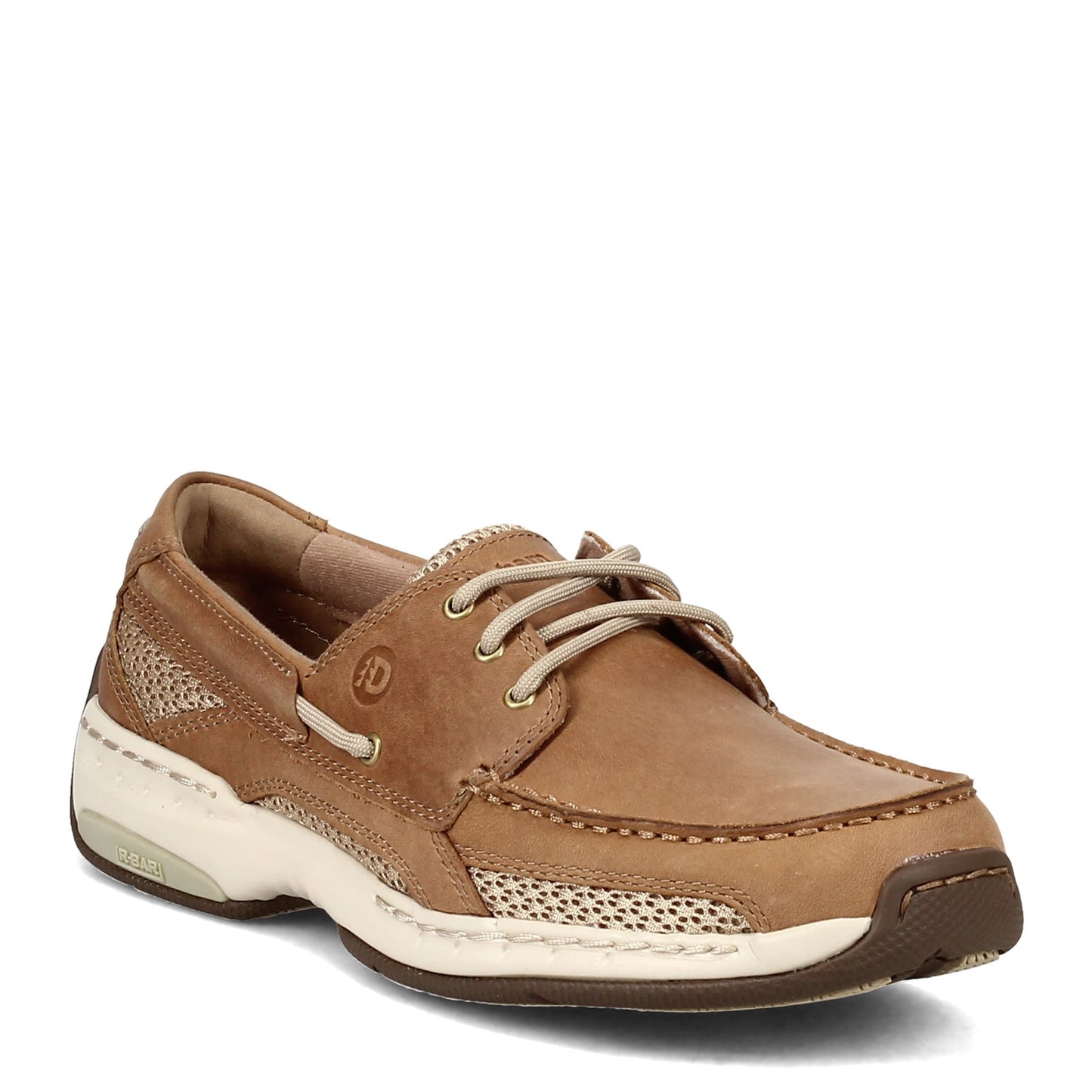 Peltz Shoes Men's Dunham Captain Boat Shoe TAN MCN410TN