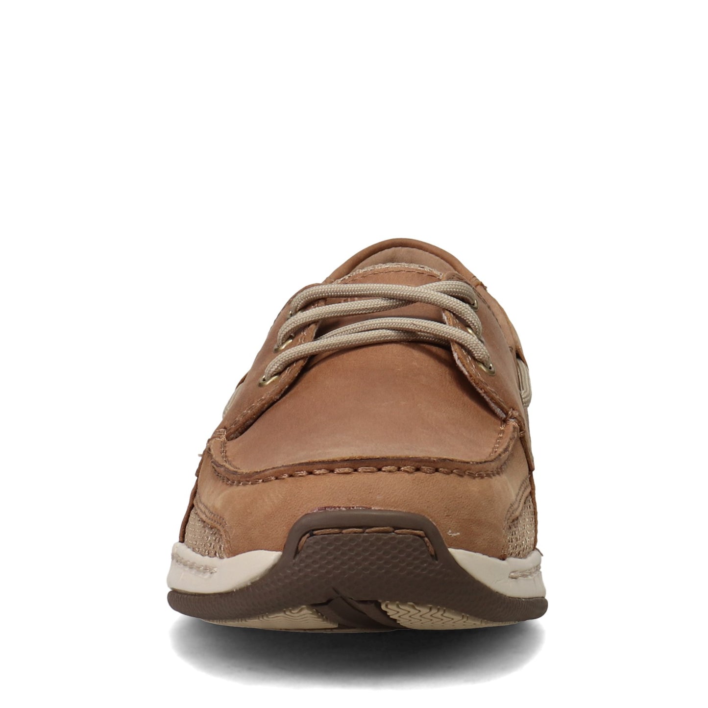 Peltz Shoes Men's Dunham Captain Boat Shoe TAN MCN410TN