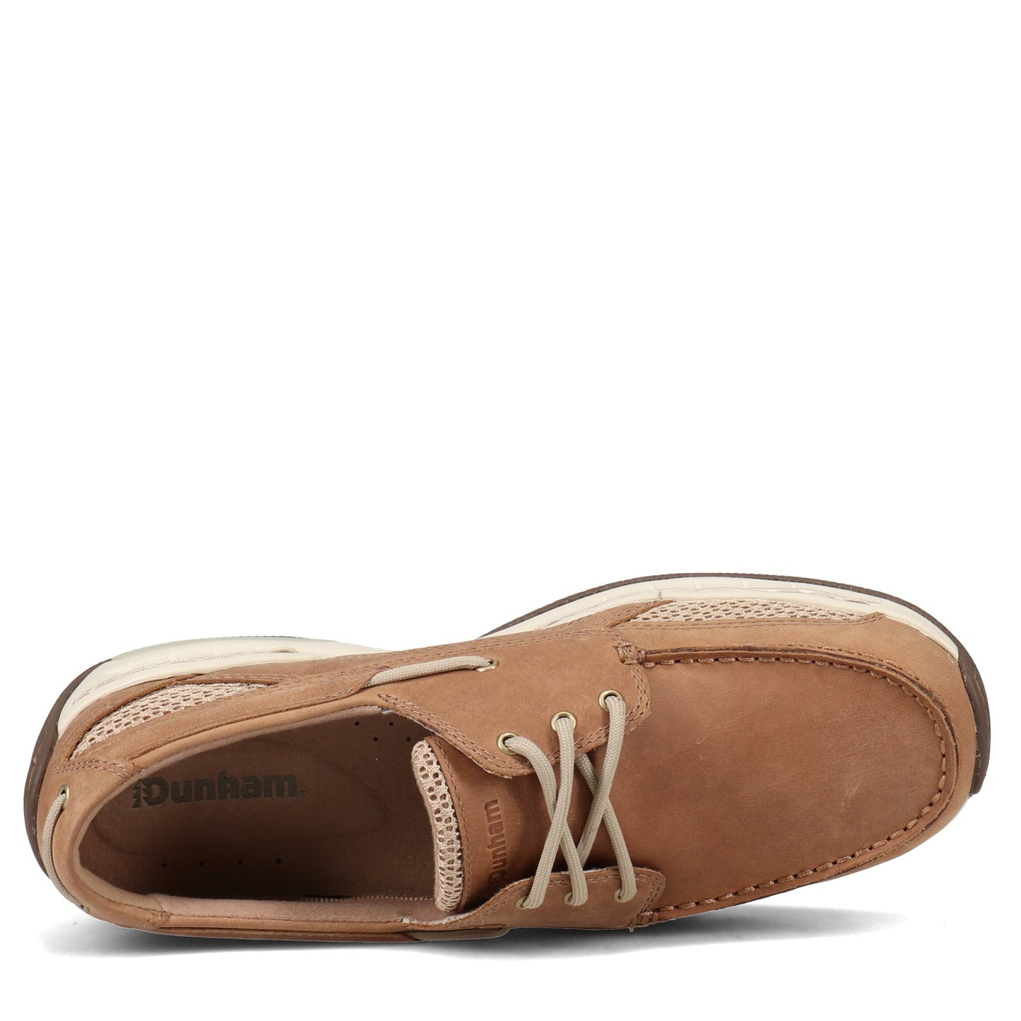 Peltz Shoes Men's Dunham Captain Boat Shoe TAN MCN410TN