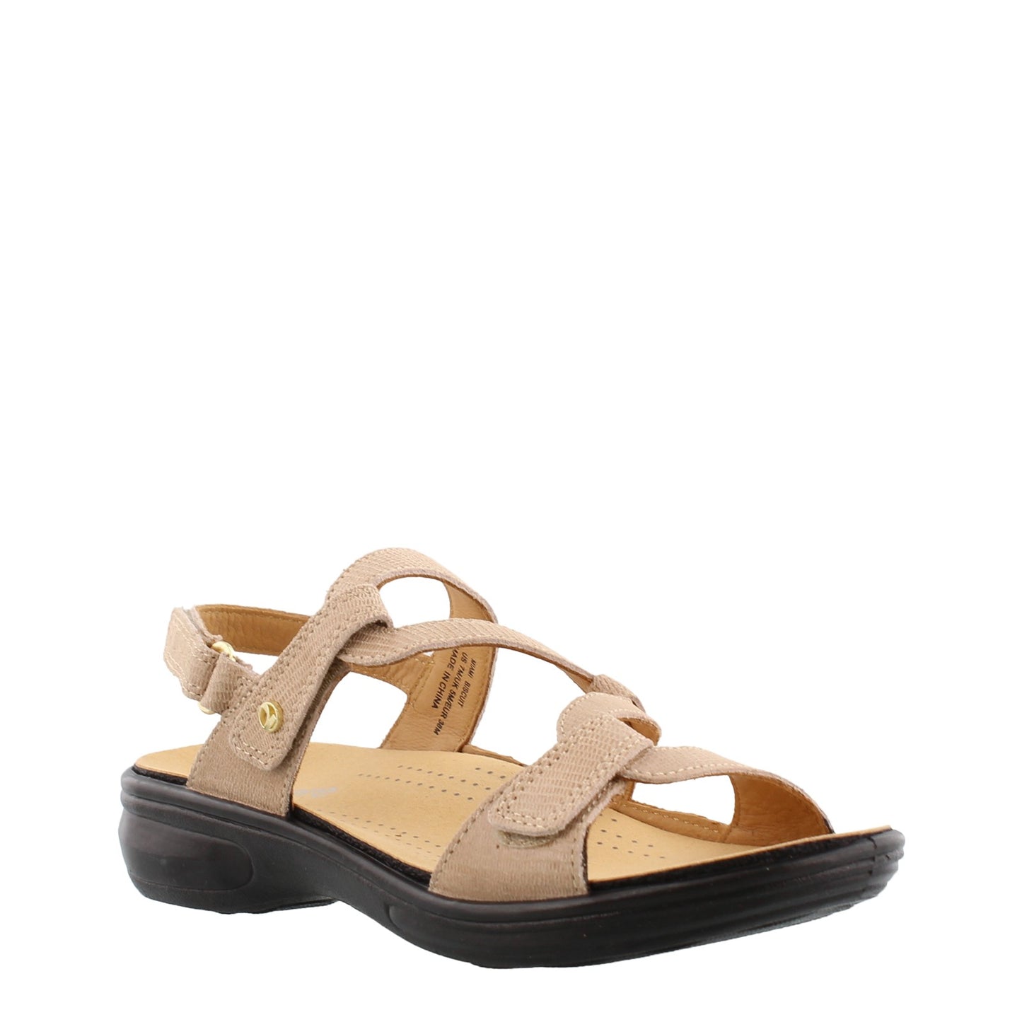 Peltz Shoes Women's Revere Miami Sandals BISCUIT MIAMI BISCUIT