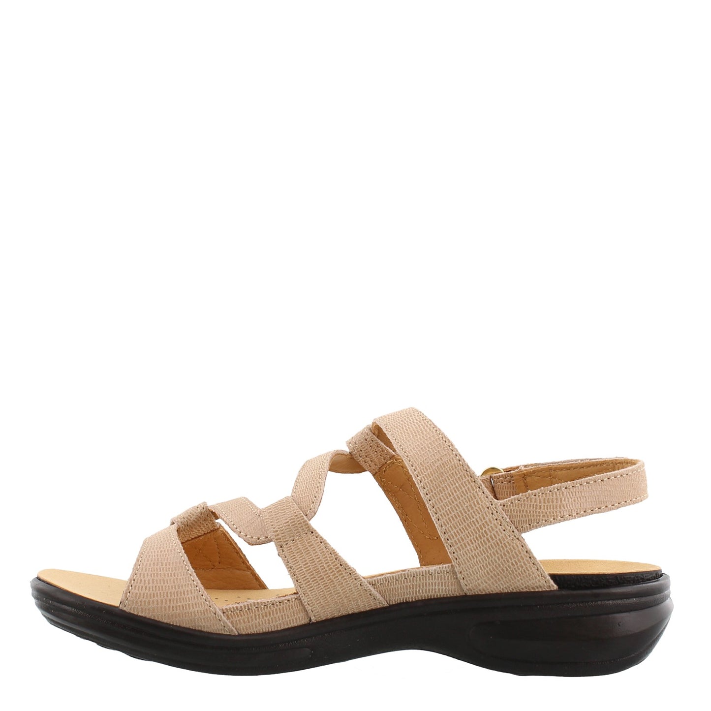 Peltz Shoes Women's Revere Miami Sandals BISCUIT MIAMI BISCUIT