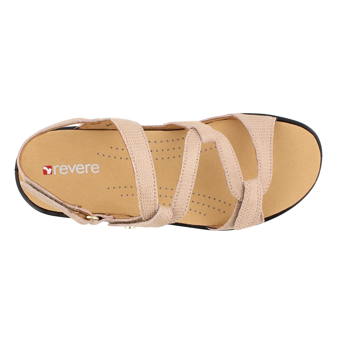 Peltz Shoes Women's Revere Miami Sandals BISCUIT MIAMI BISCUIT