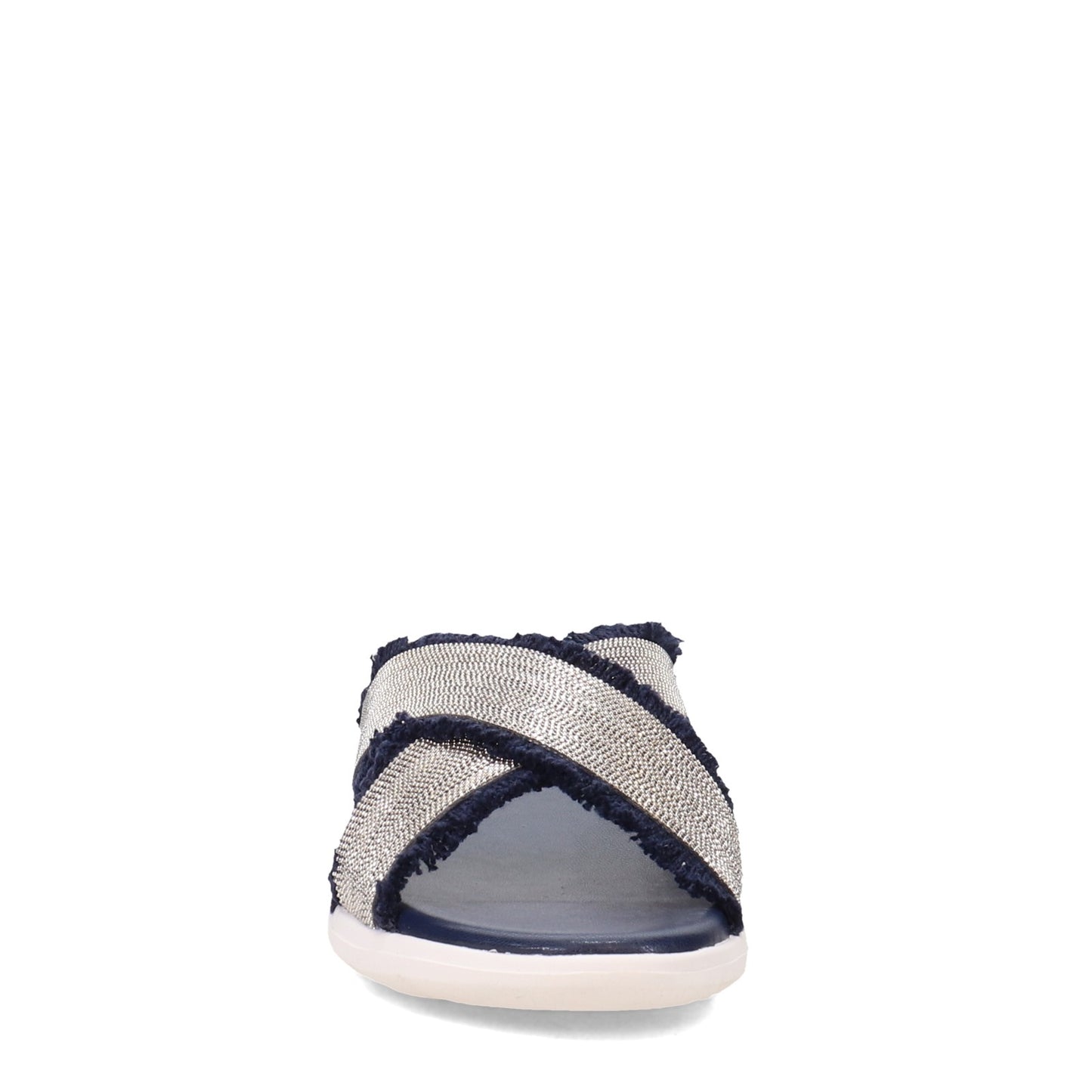 Peltz Shoes Women's Vaneli Nessie Sandal DENIM NESSIE-DENIM