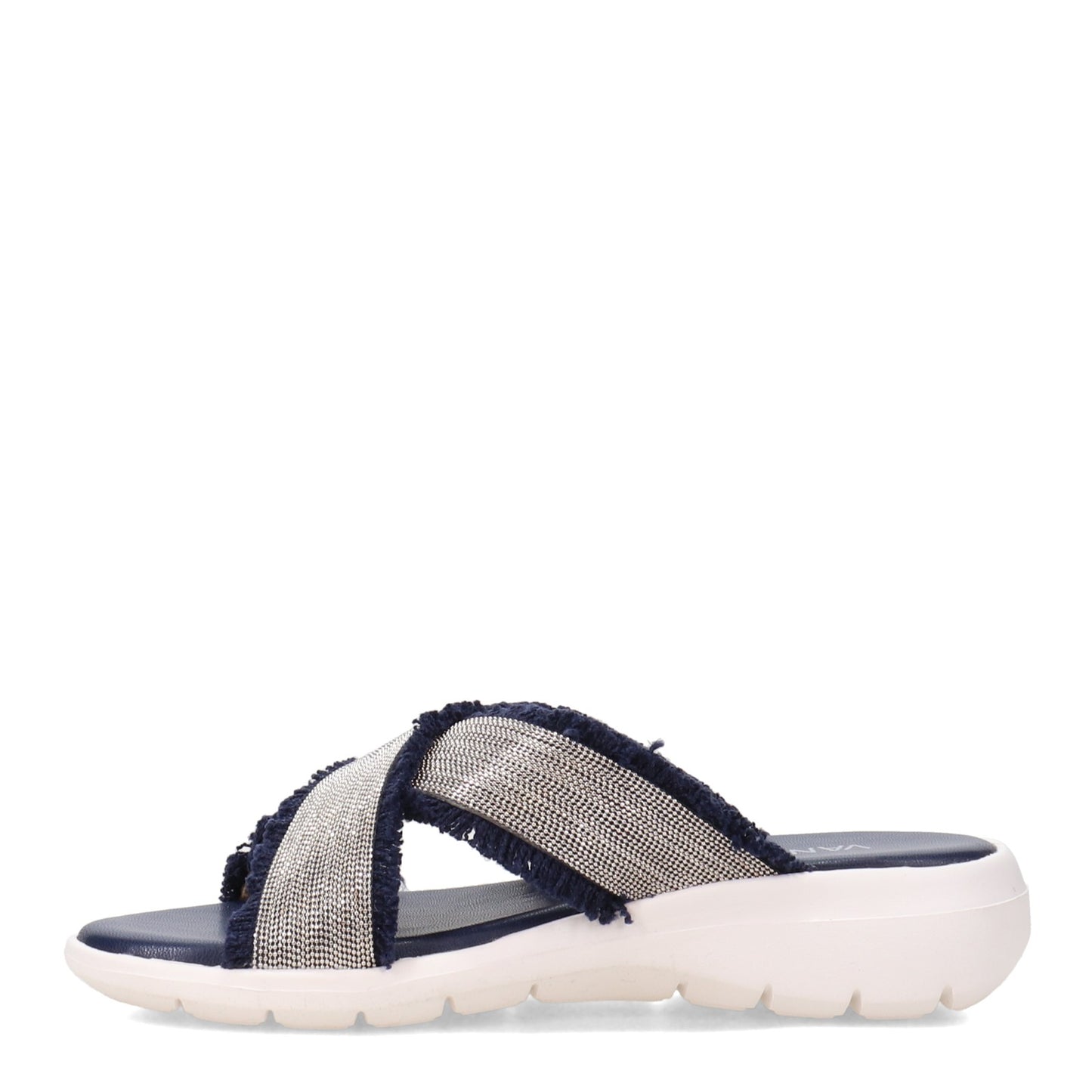 Peltz Shoes Women's Vaneli Nessie Sandal DENIM NESSIE-DENIM