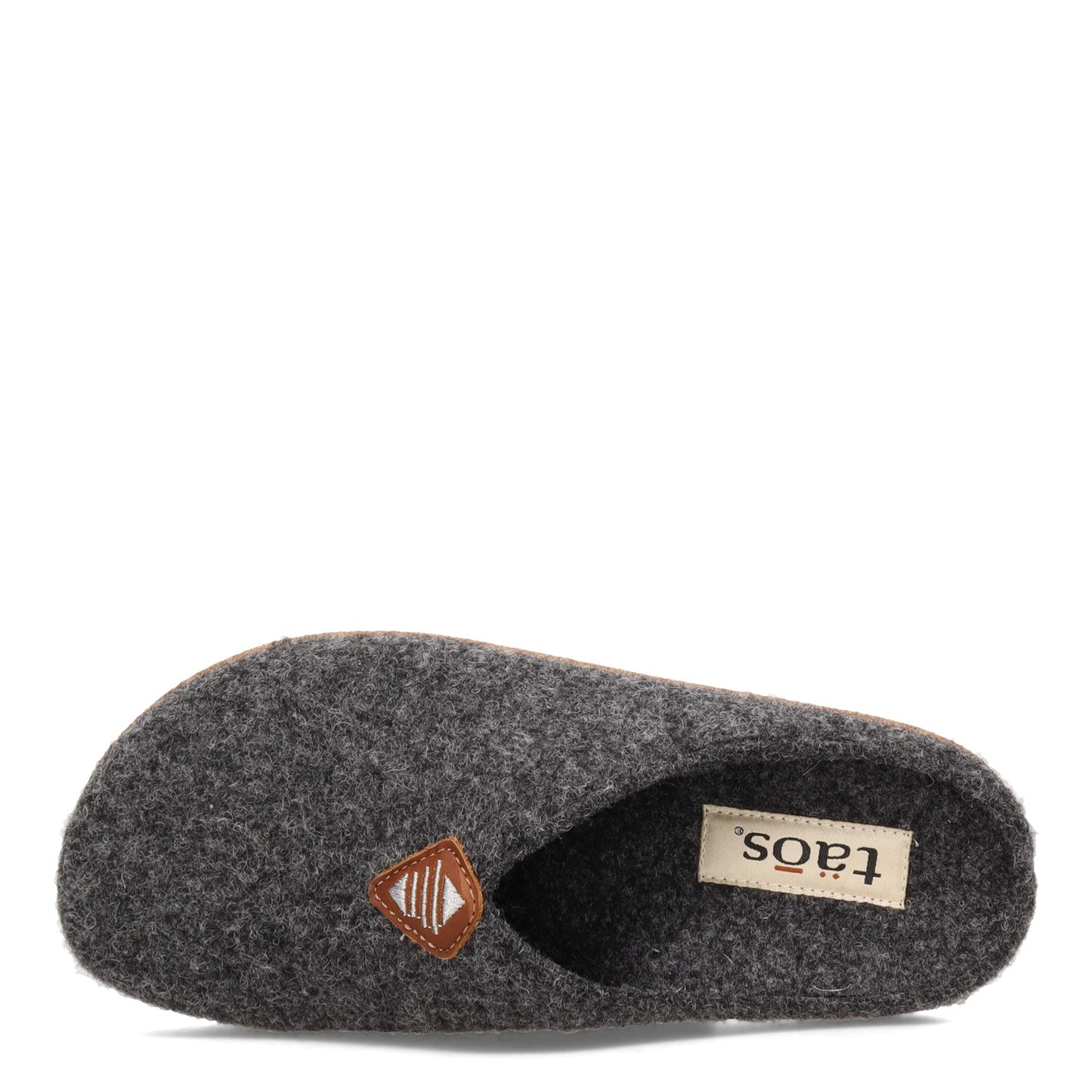 Peltz Shoes Women's Taos My Sweet Wool Clog Charcoal NSW-3311BO-CHA