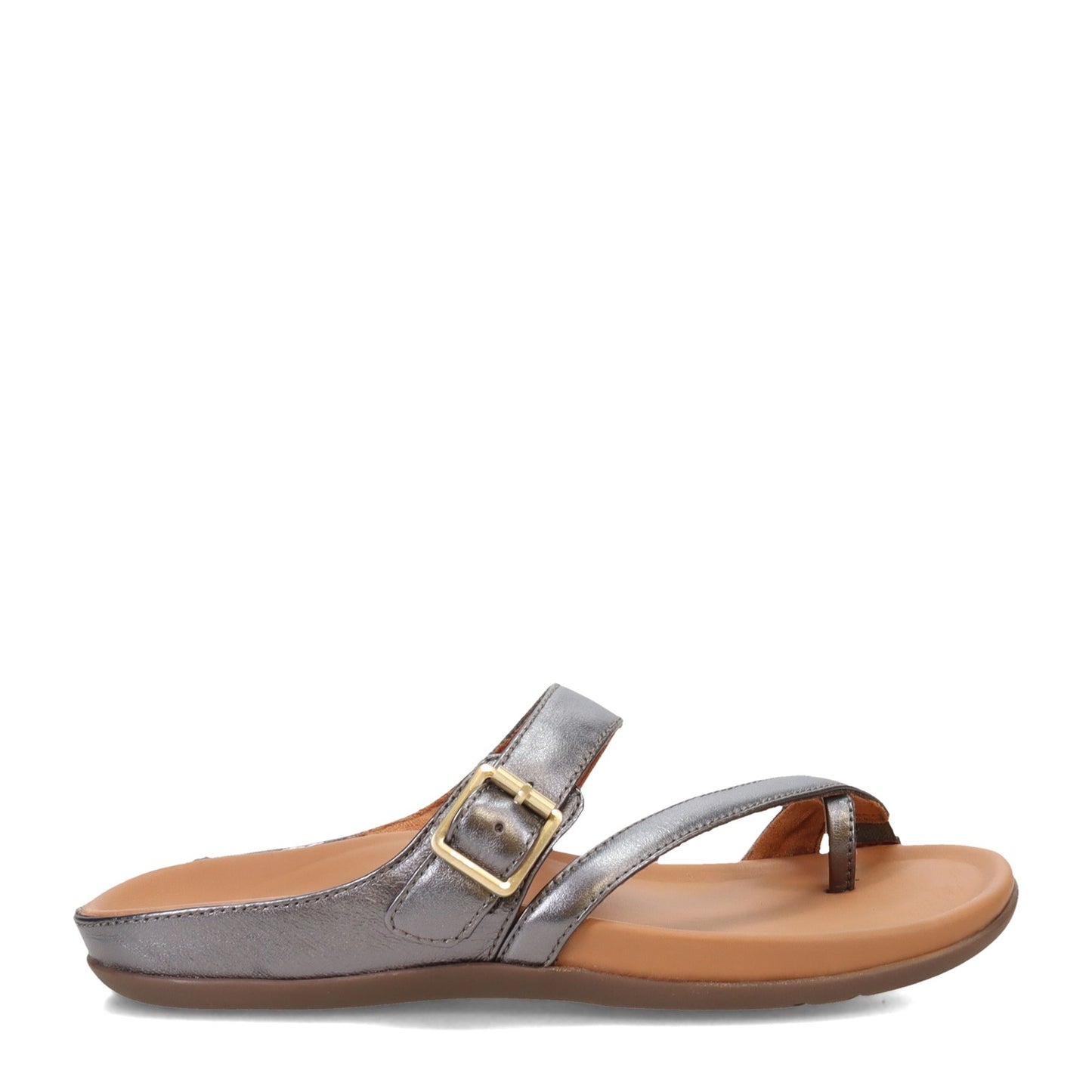 Peltz Shoes Women's Strive Nusa 2 Sandal METALLIC NUSA2-ANTH