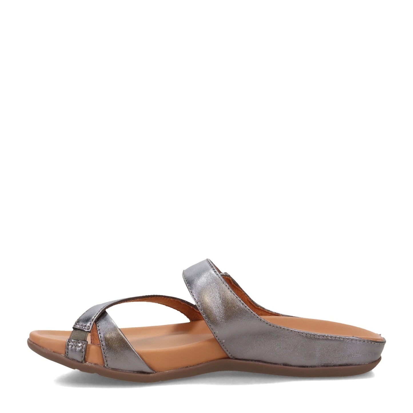 Peltz Shoes Women's Strive Nusa 2 Sandal METALLIC NUSA2-ANTH