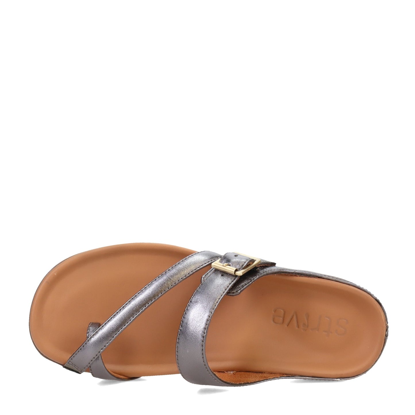 Peltz Shoes Women's Strive Nusa 2 Sandal METALLIC NUSA2-ANTH