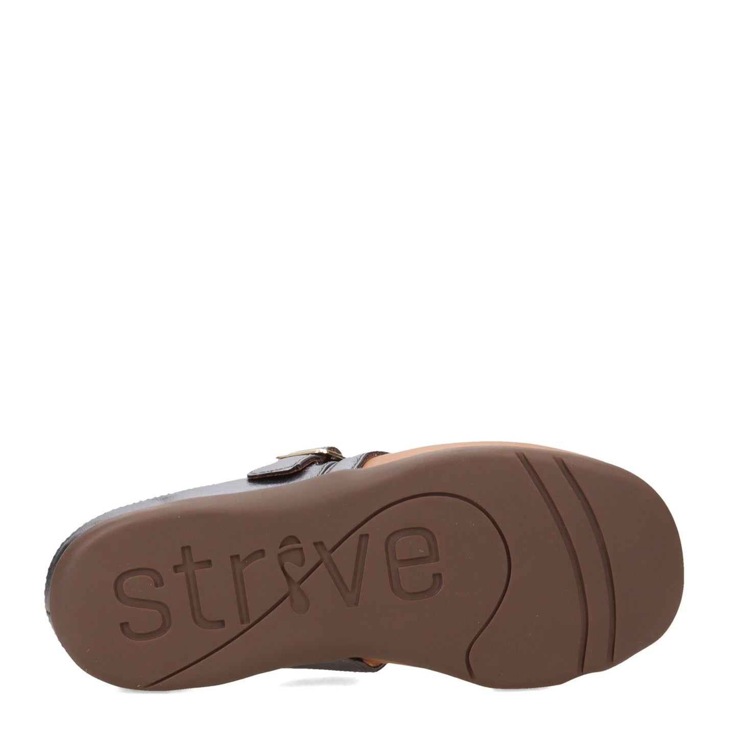 Peltz Shoes Women's Strive Nusa 2 Sandal METALLIC NUSA2-ANTH