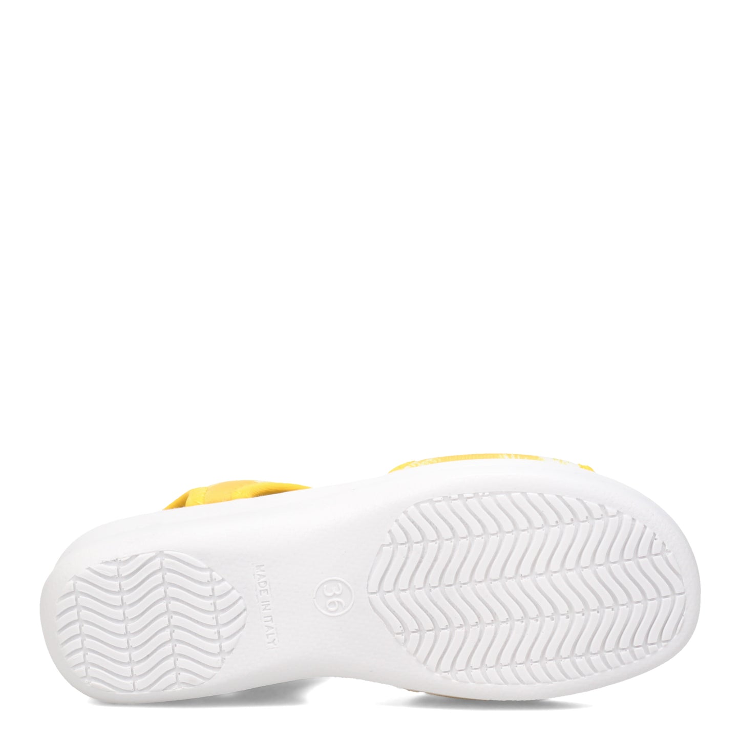 Peltz Shoes Women's Flexus Nyaman Sandal Yellow NYAMAN-TROP-Y