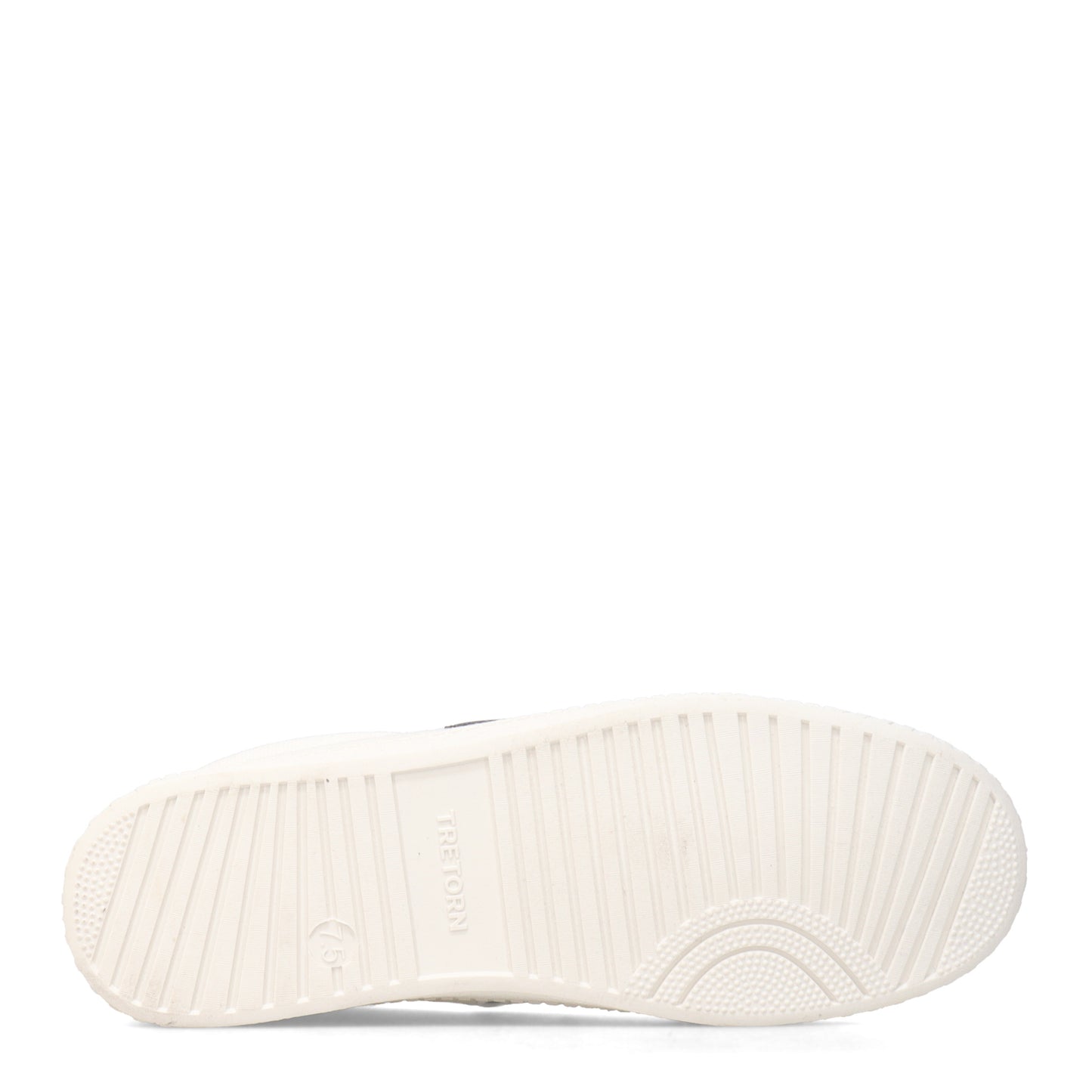 Peltz Shoes Women's Tretorn Nylite Plus Canvas Sneaker WHITE/NAVY NYLITECA-WHTNAV