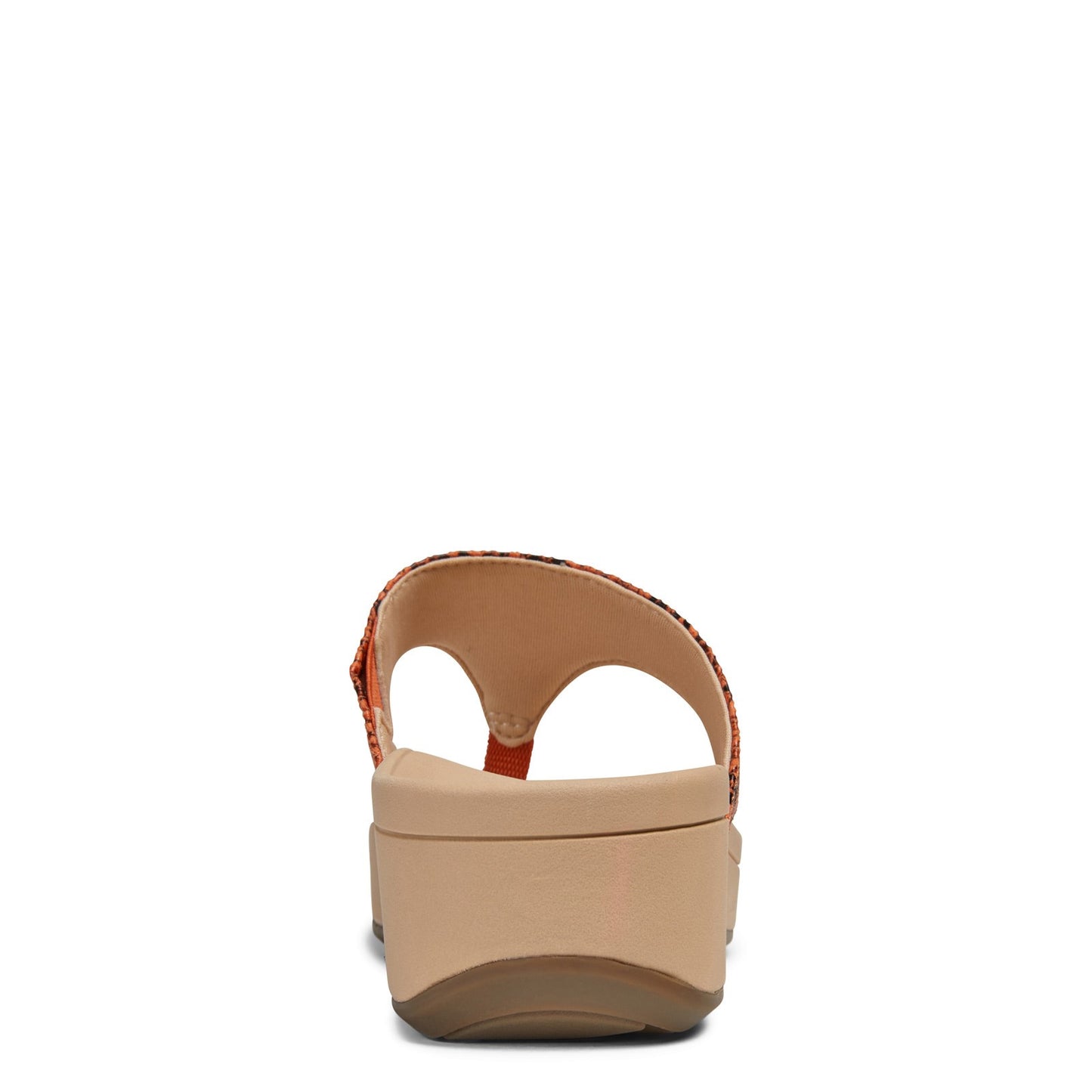 Peltz Shoes Women's Vionic Naples Sandal ORANGE PYTHON NAPLES-CLMN