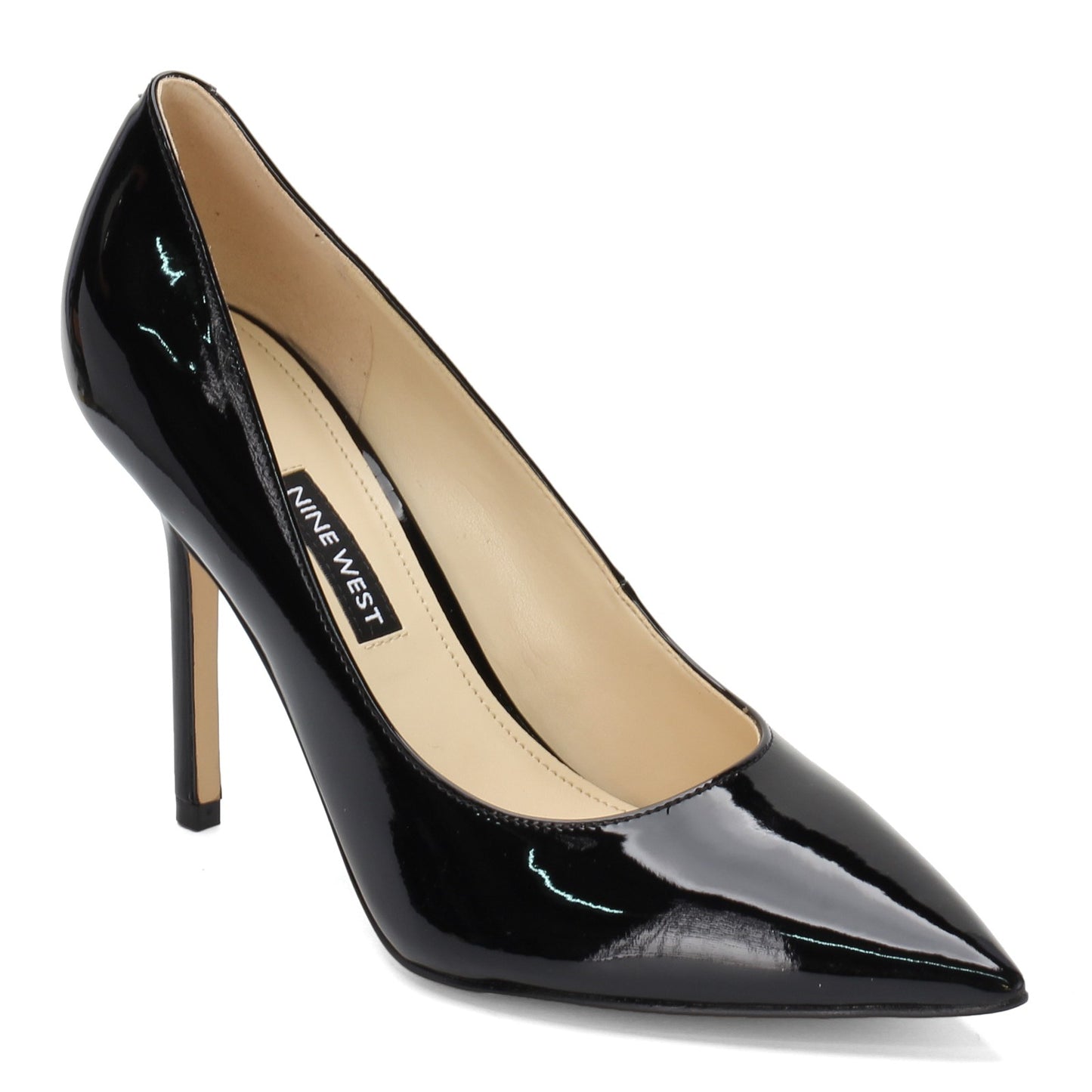 Peltz Shoes Women's Nine West Bliss Pump BLACK NBLISS BLK