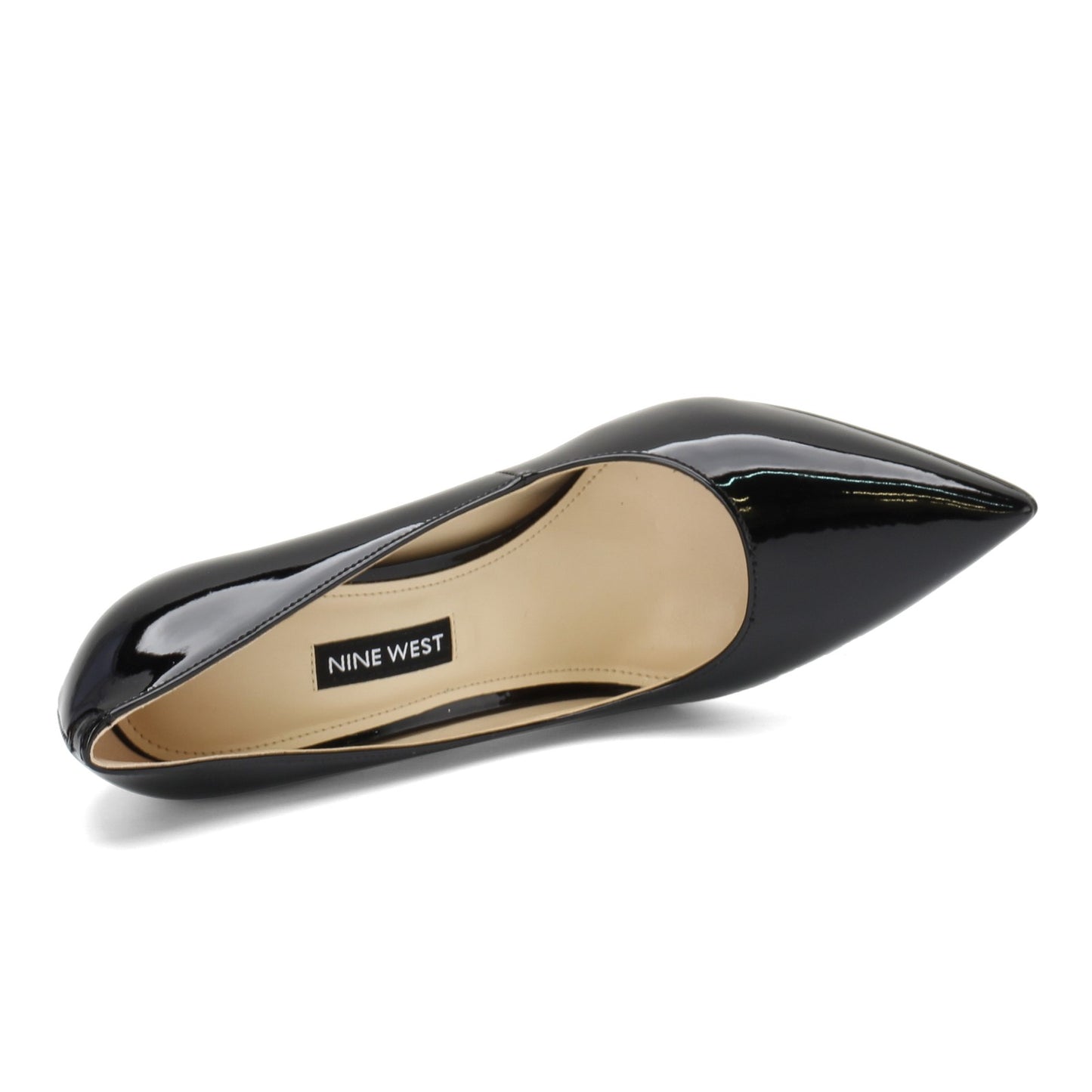 Peltz Shoes Women's Nine West Bliss Pump BLACK NBLISS BLK