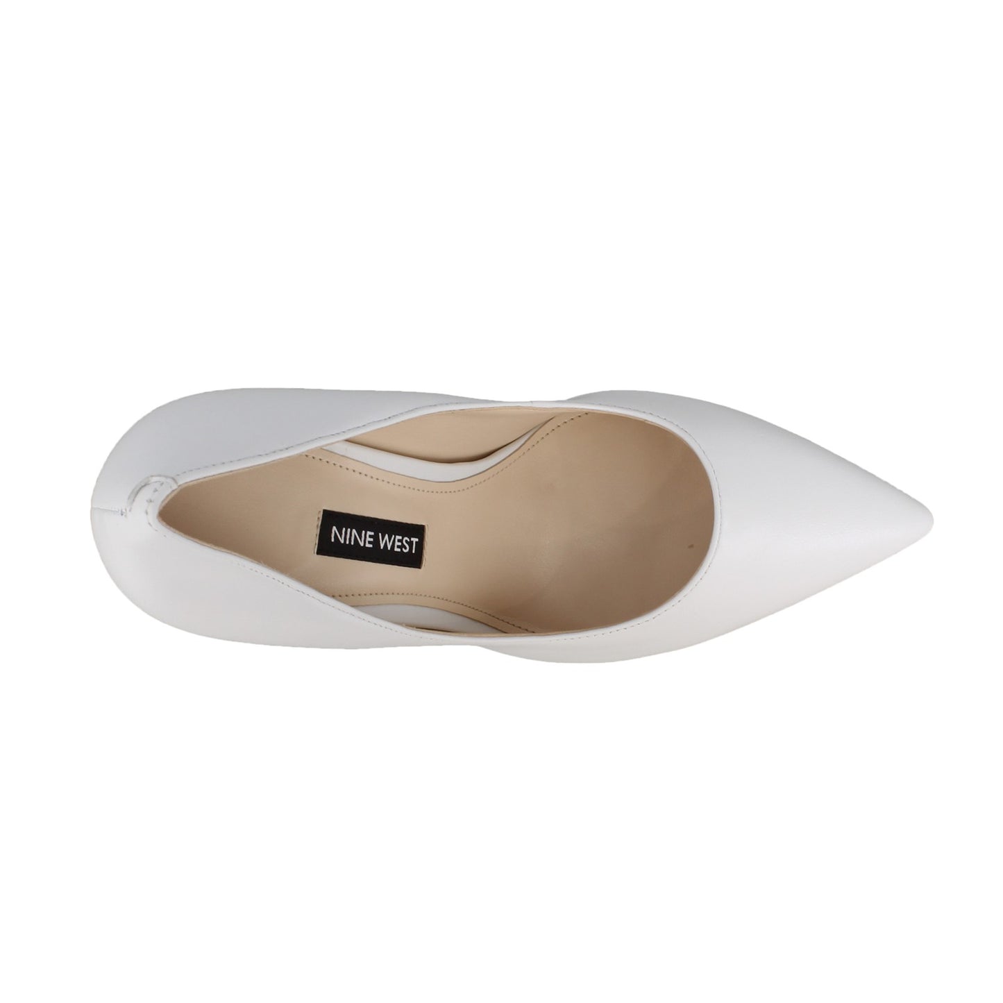 Peltz Shoes Women's Nine West Bliss Pump WHITE NBLISS WHT