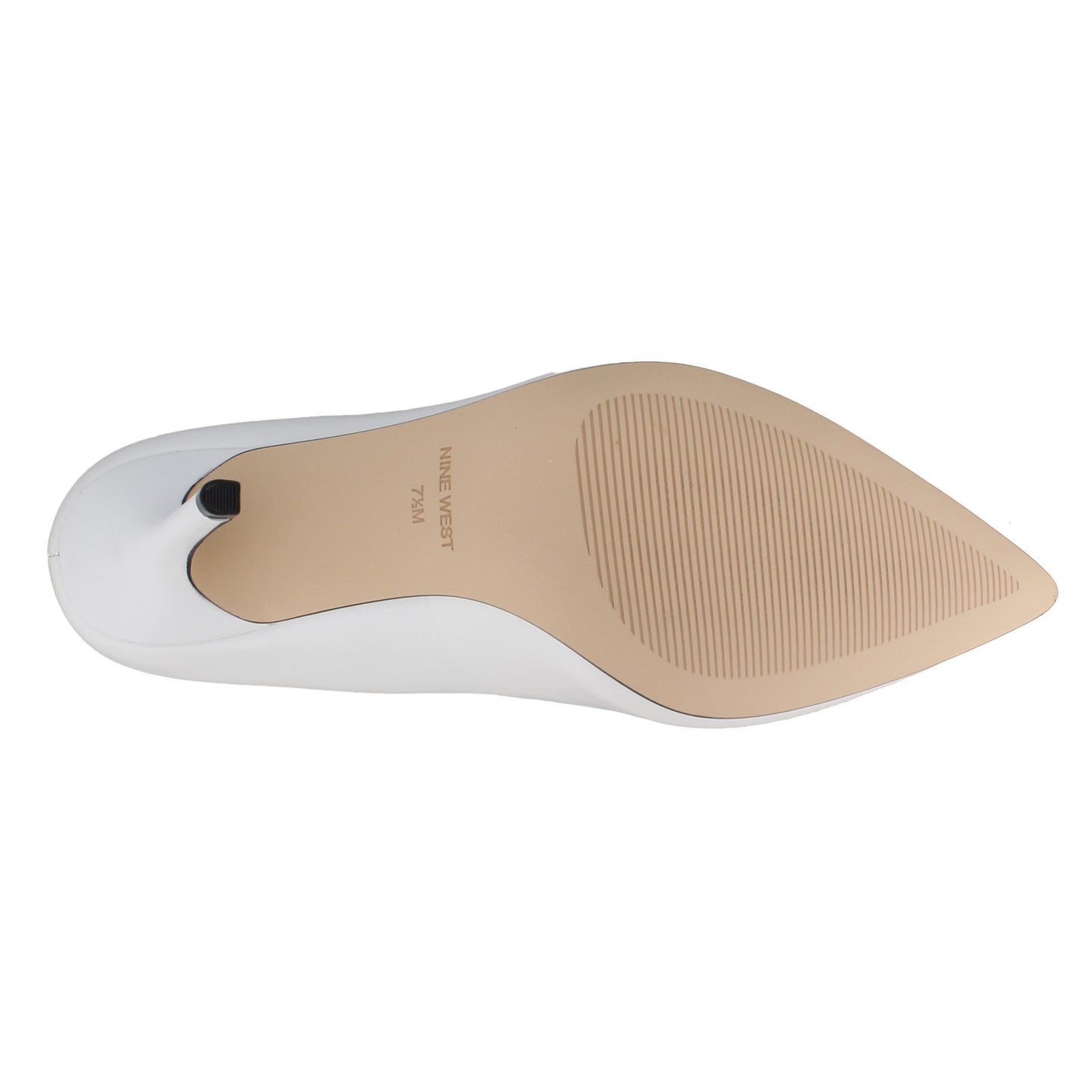 Peltz Shoes Women's Nine West Bliss Pump WHITE NBLISS WHT
